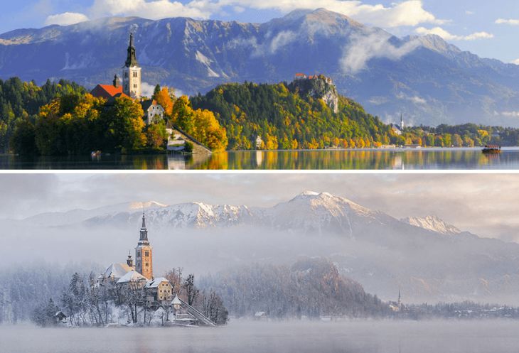 10 beautiful places transformed by winter