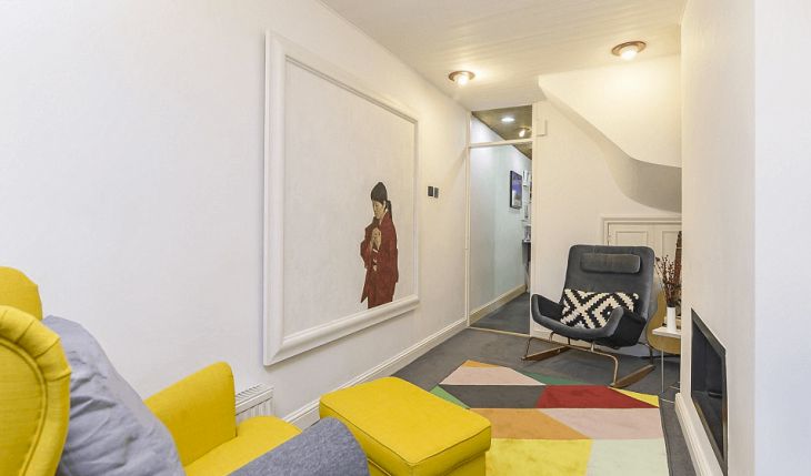 Million dollar 2-yard wide house in London