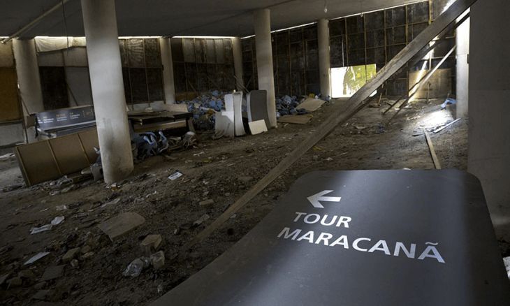 Rio de Janeiro six months after Olympics