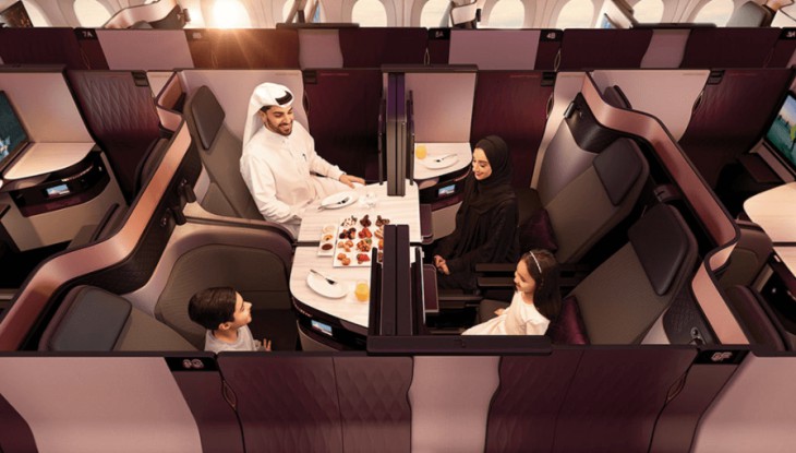 Qatar Airways brand new QSuite