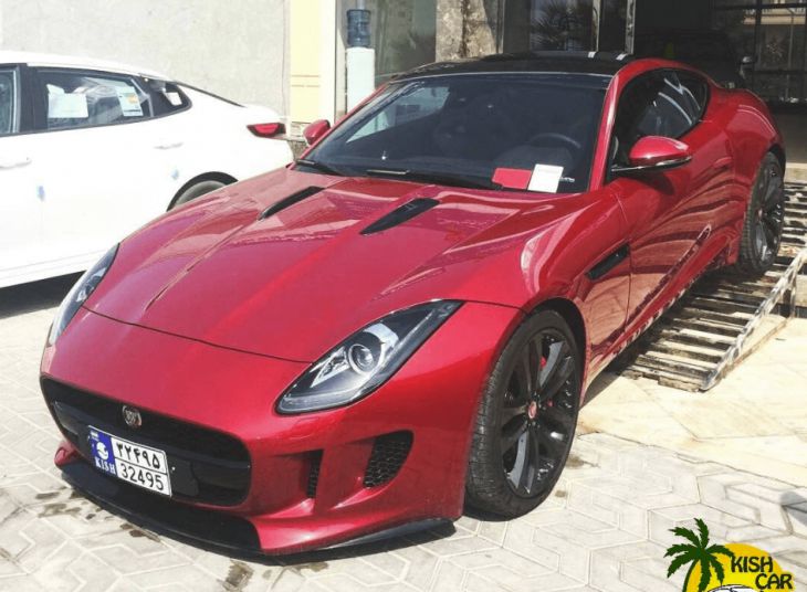 Supercars in island of Kish