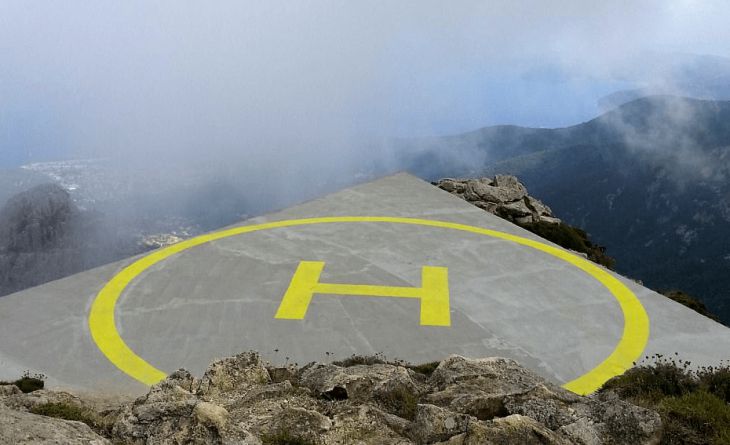 10 most extreme helipads in the world