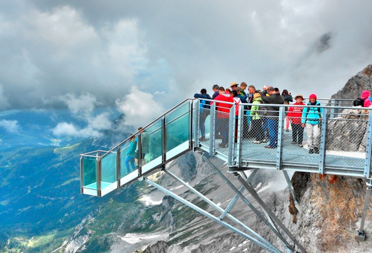 Scary but incredible viewing platforms