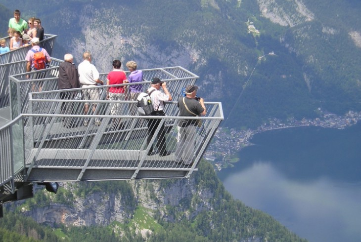 Scary but incredible viewing platforms