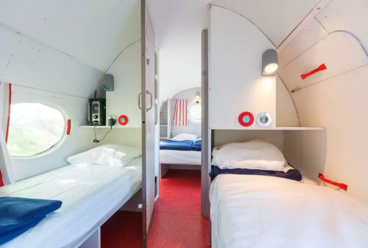 Airplane hotel room available hire