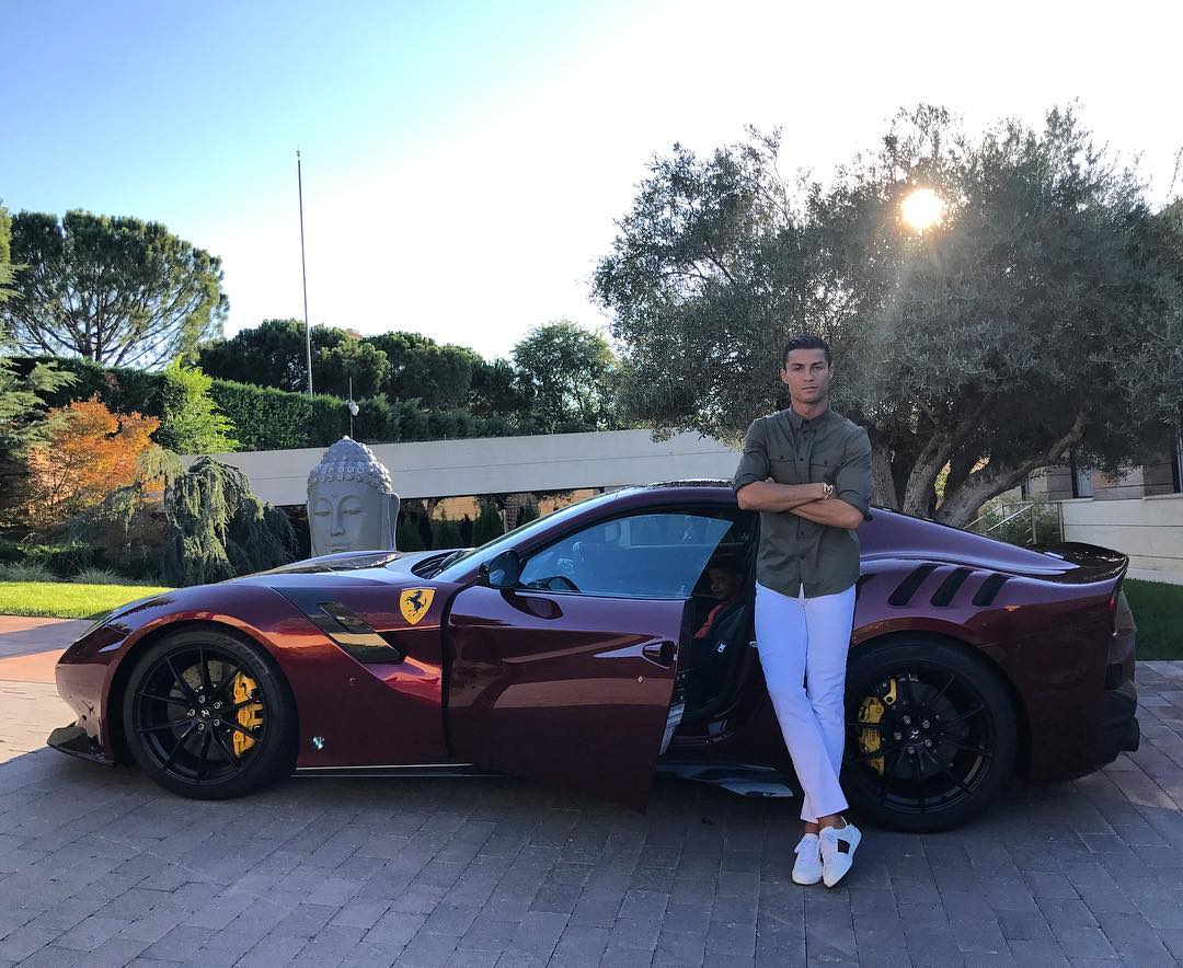 Cristiano Ronaldo's most expensive cars