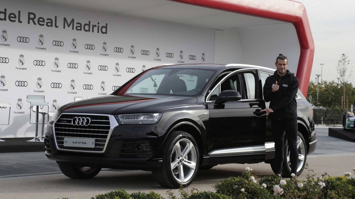 Real Madrid players get free new Audis