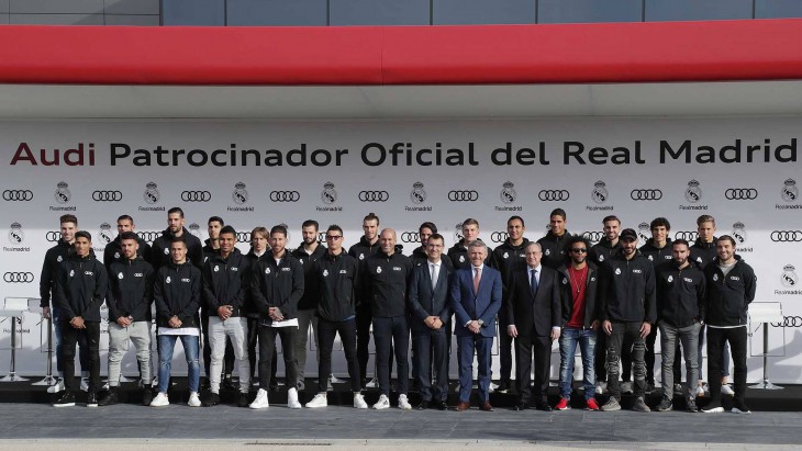 Real Madrid players get free new Audis