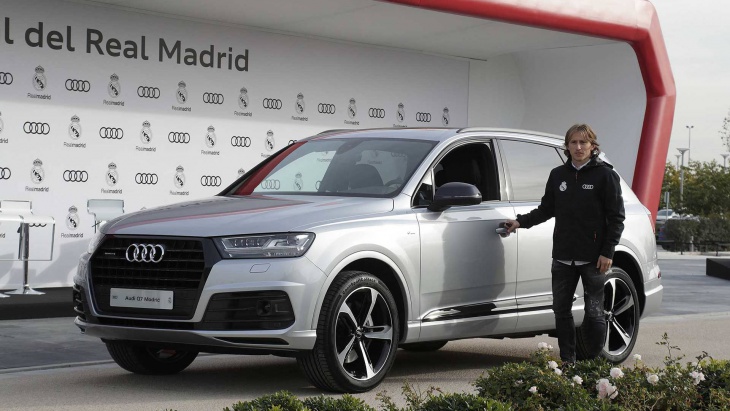 Real Madrid players get free new Audis