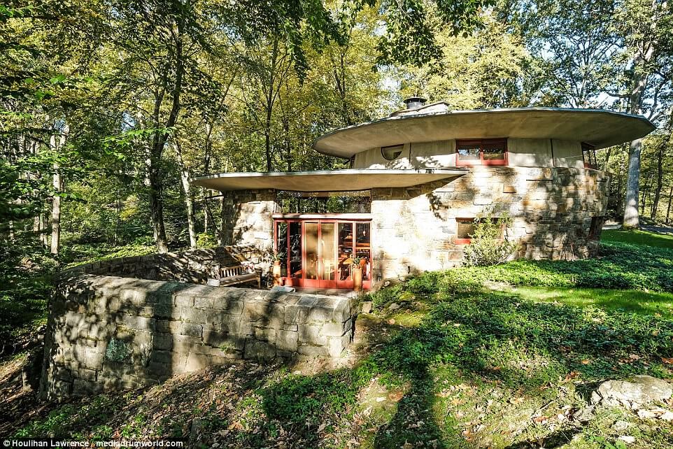 $1.6m mushroom shaped house in New York