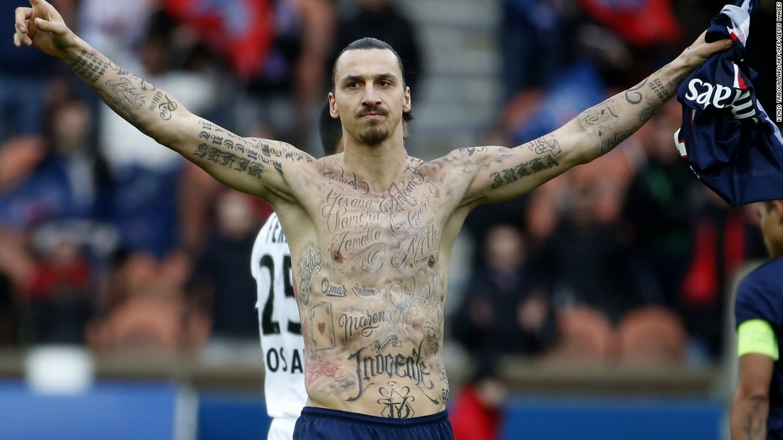 Sports stars with unmissable tattoos