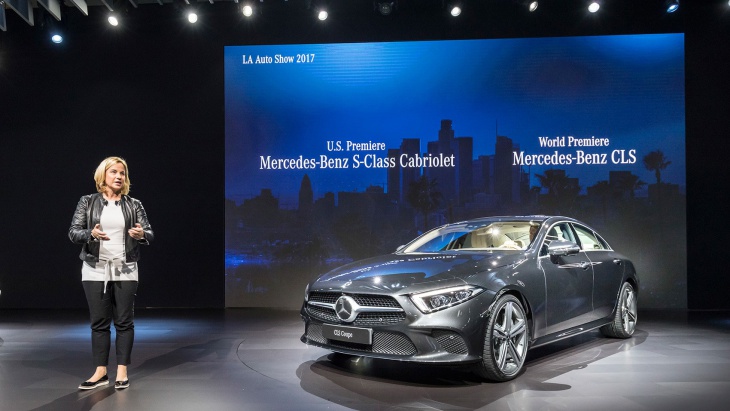 New 2018 Mercedes at LA motor show