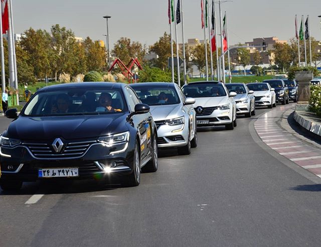 Brand new 2017 Renaults in Iran