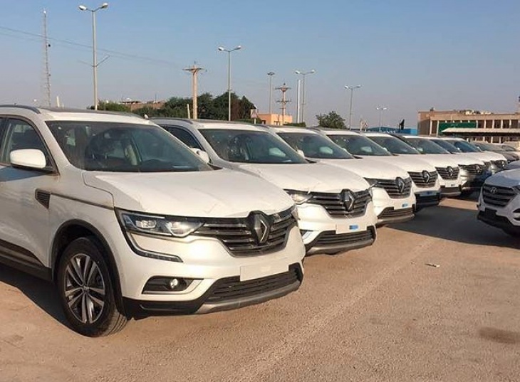 Brand new 2017 Renaults in Iran