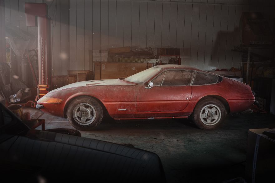 Rare 'barn find' Ferrari sells for $2mill
