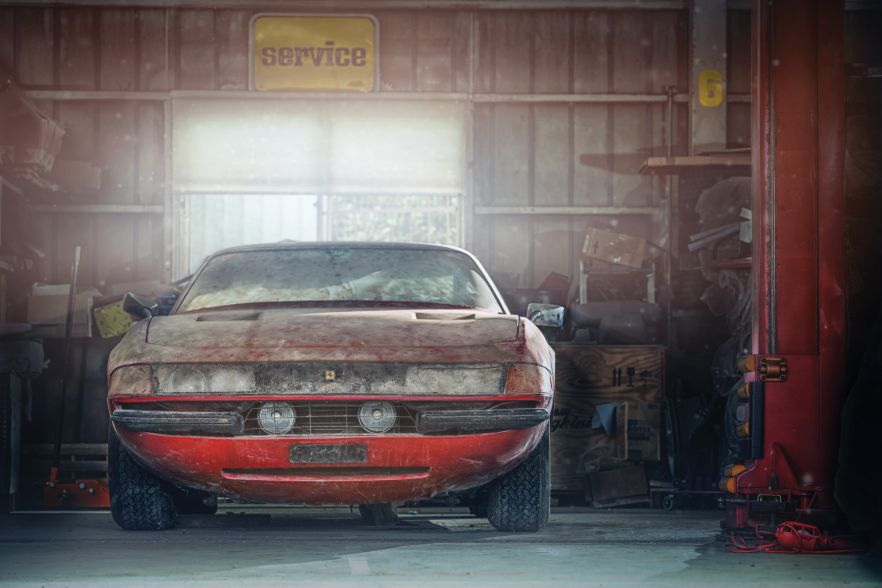 Rare 'barn find' Ferrari sells for $2mill