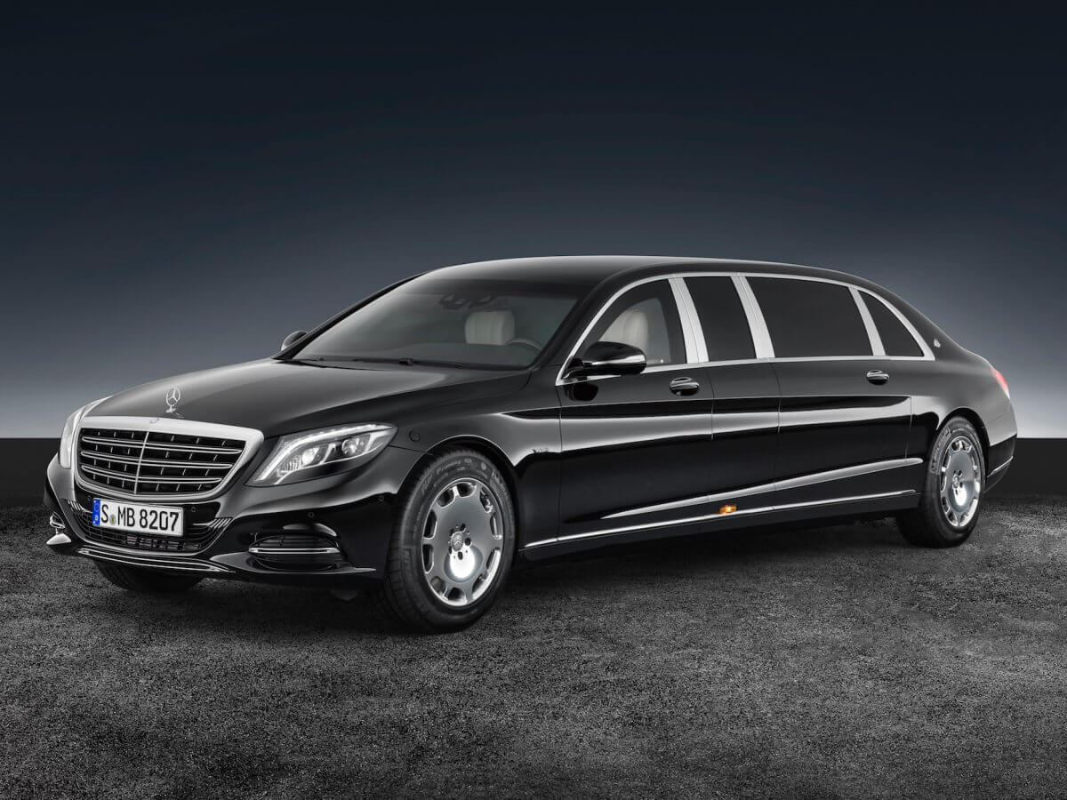 New Mercedes bullet-proof limo