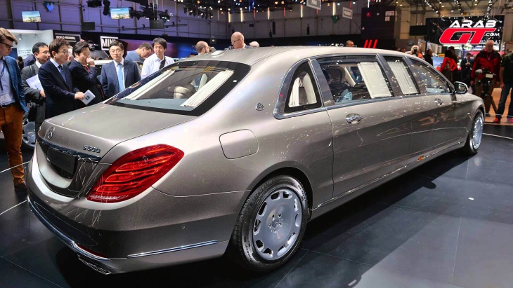 New Mercedes bullet-proof limo