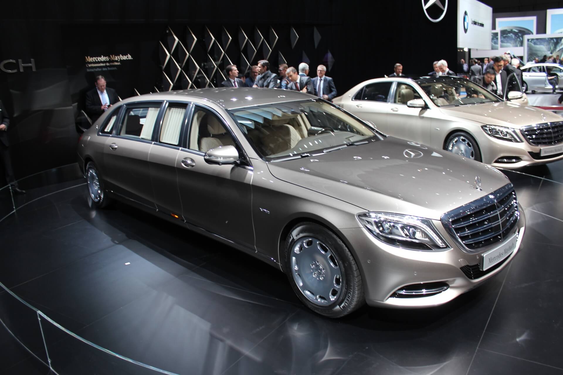 New Mercedes bullet-proof limo