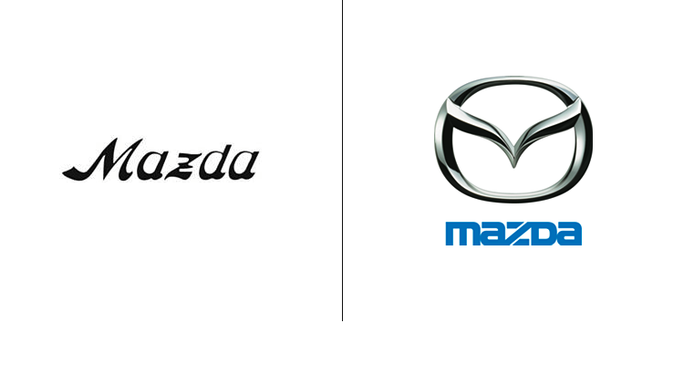 Major brand logos that have changed