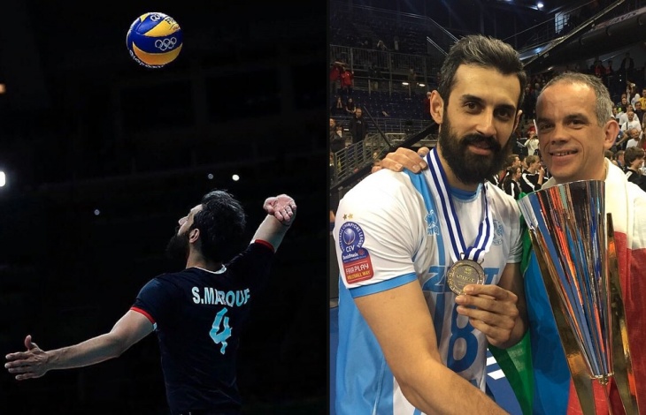 Saeed Maroof National team volleyball captain