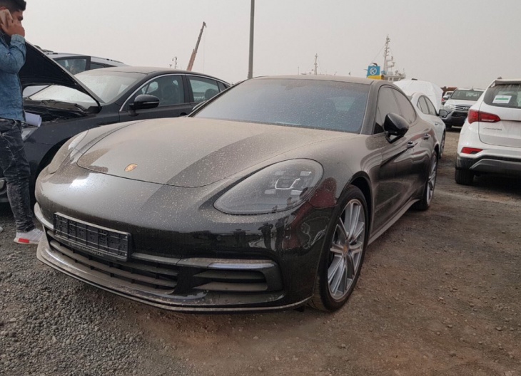 Brand new cars waiting for paperwork