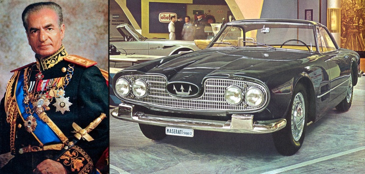 'Shah of Persia' Maserati sports car