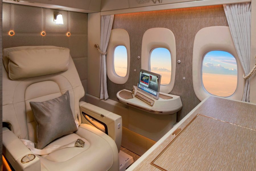 Emirates brand new cabins like 5 star hotel