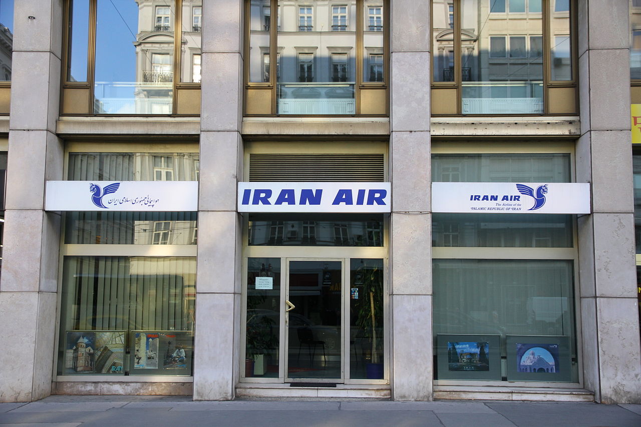 Iran Air sales offices around the world