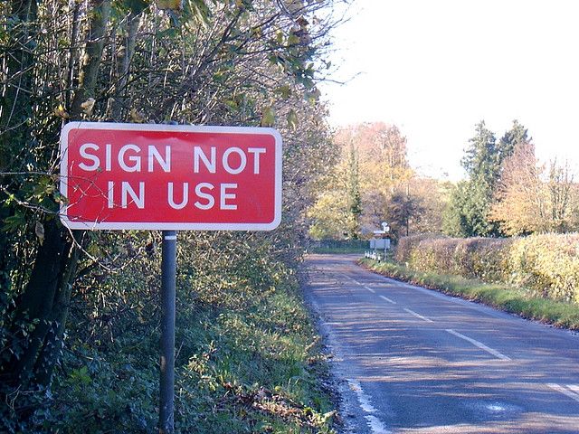 Funny and confusing road signs