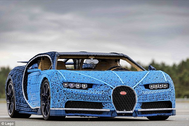 Lego built supercar that can drive