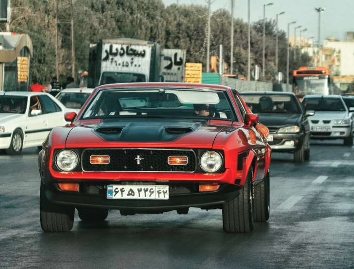 Collection of vintage Muscle cars in the capital