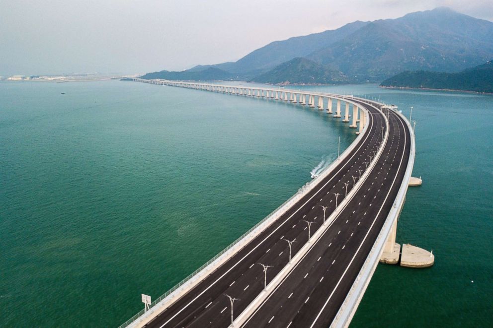 Longest sea crossing bridge cost $20 billion