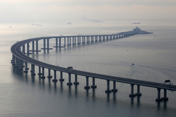 Longest sea crossing bridge cost $20 billion