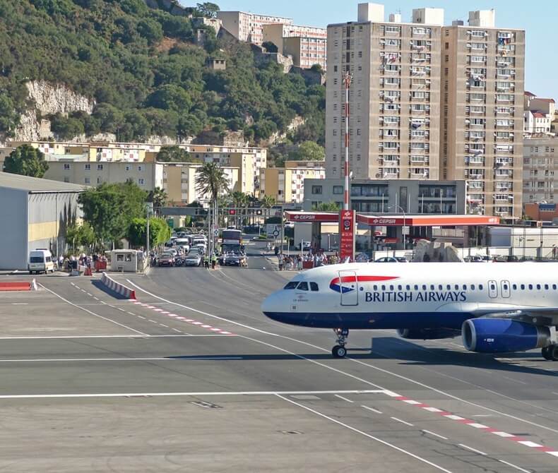 Gibraltar airport is like no other