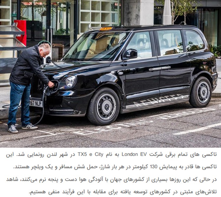 The new London Taxi has revolutionary changes
