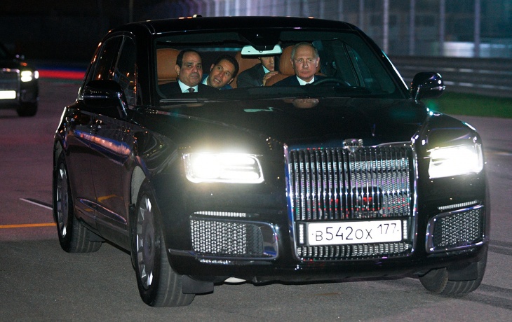 8 cars Vladimir Putin has taken for a spin