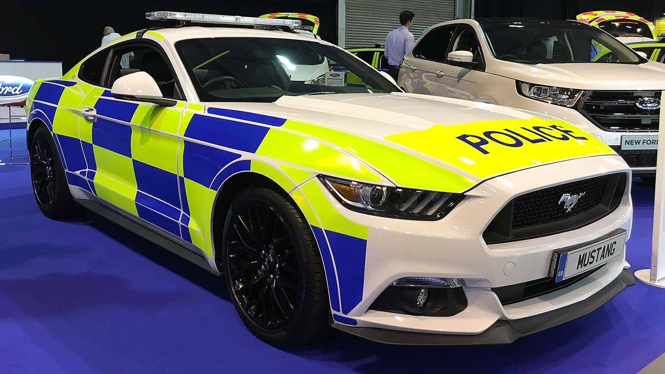 UK police cars include hybrid and super cars