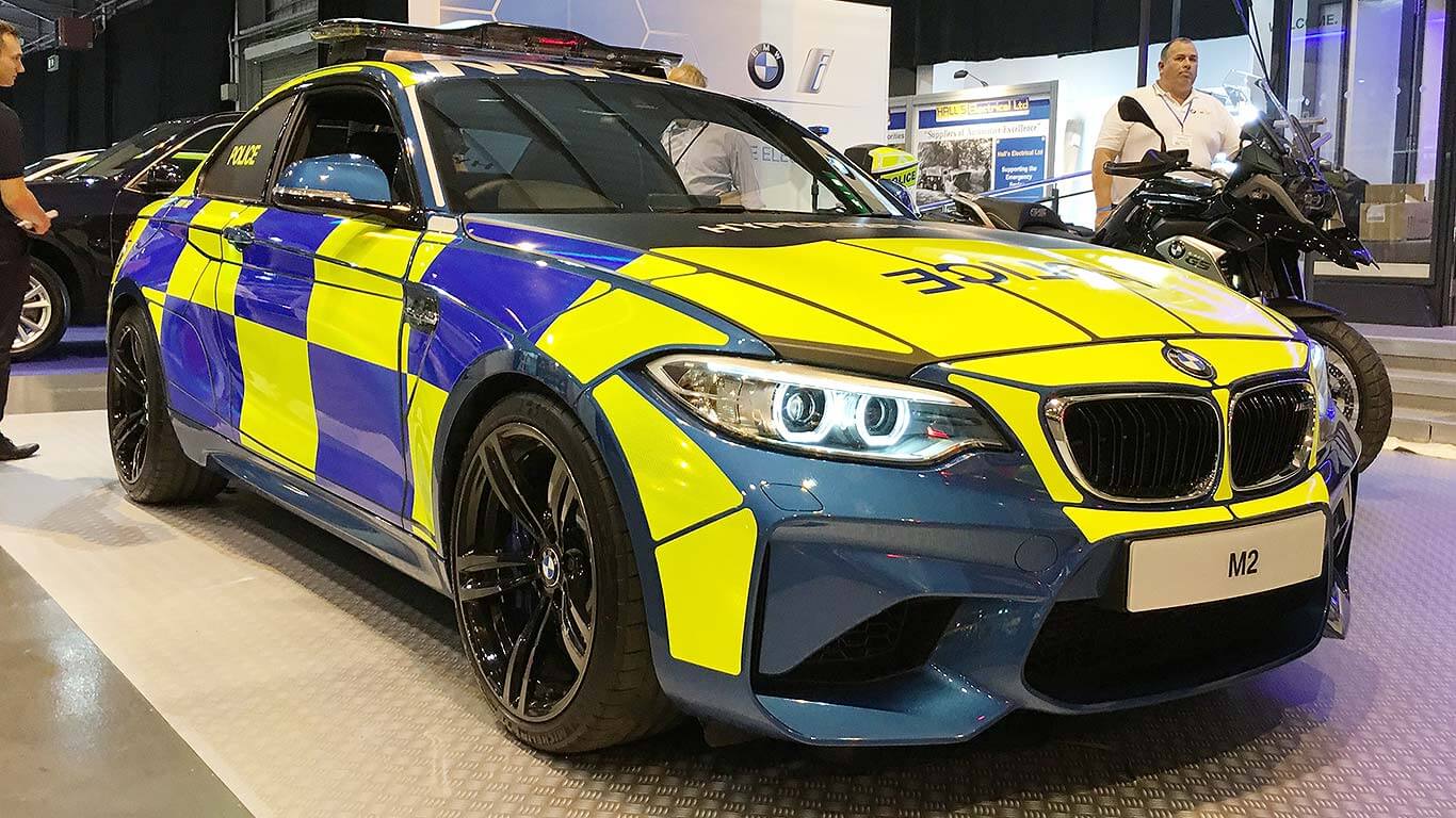 UK police cars include hybrid and super cars