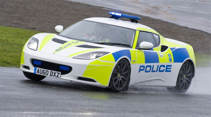 UK police cars include hybrid and super cars