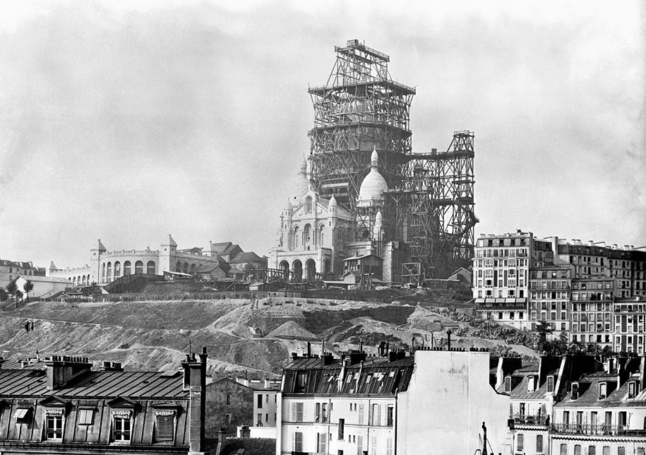 Historical landmarks while under construction