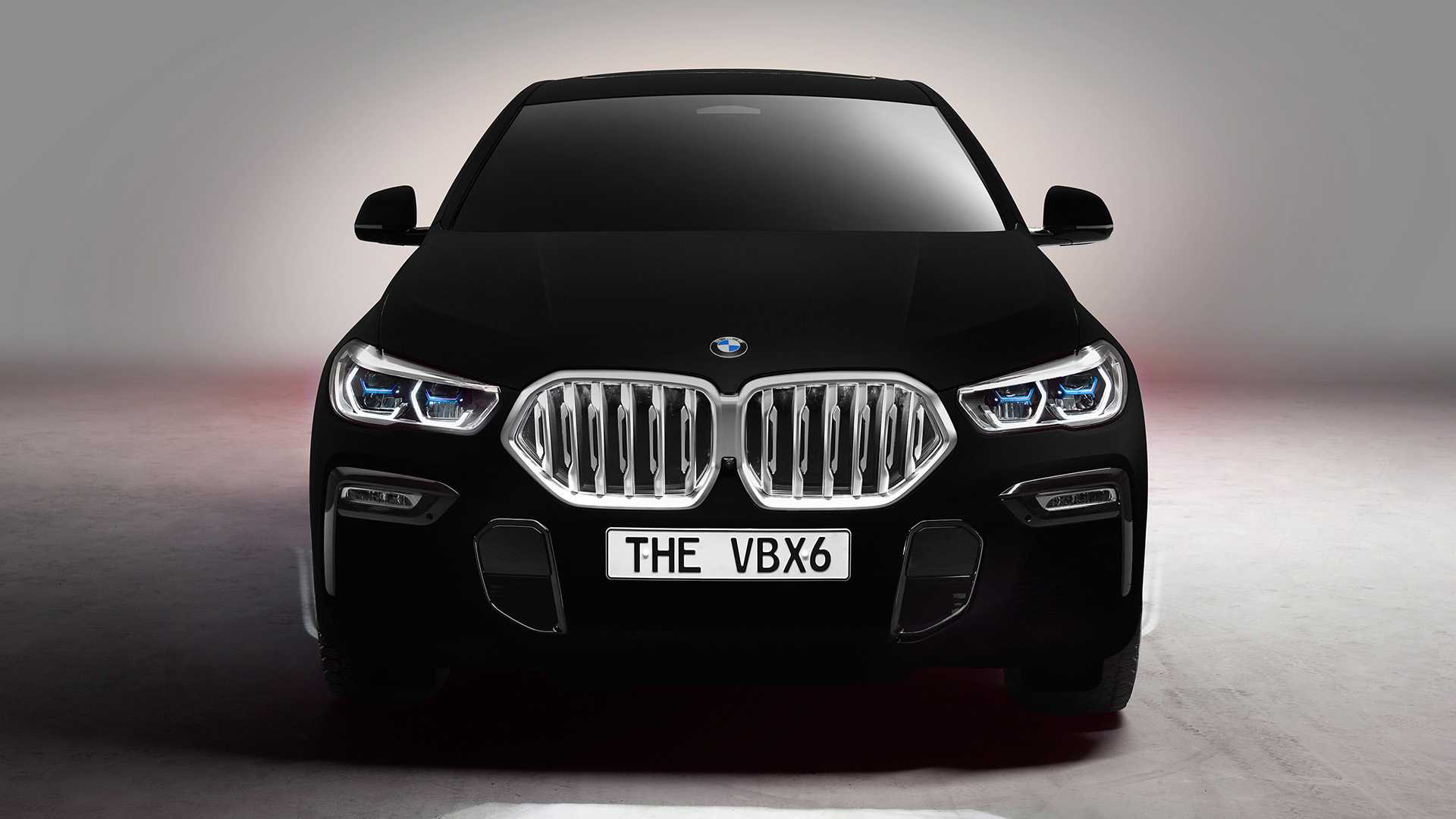 The darkest car in the world is a BMW