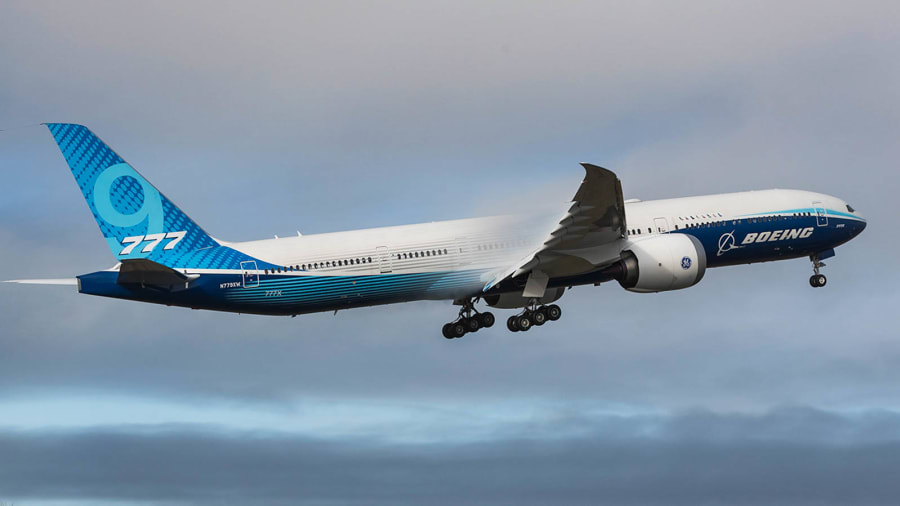 Boeing's huge new airliner finally takes flight