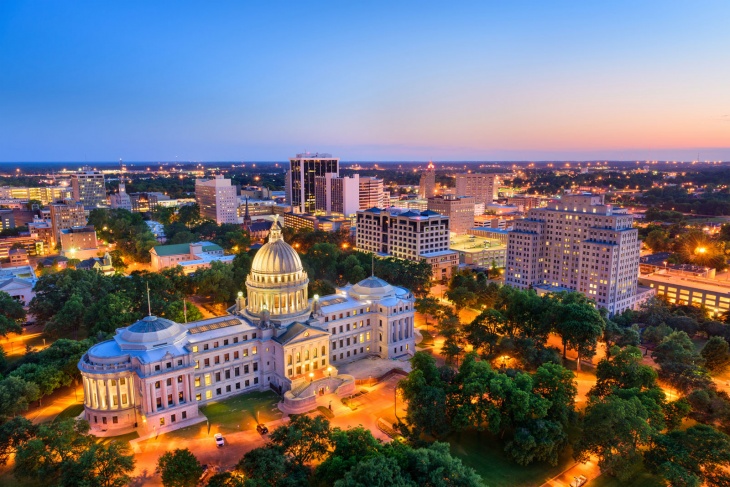 Most religious States in the US