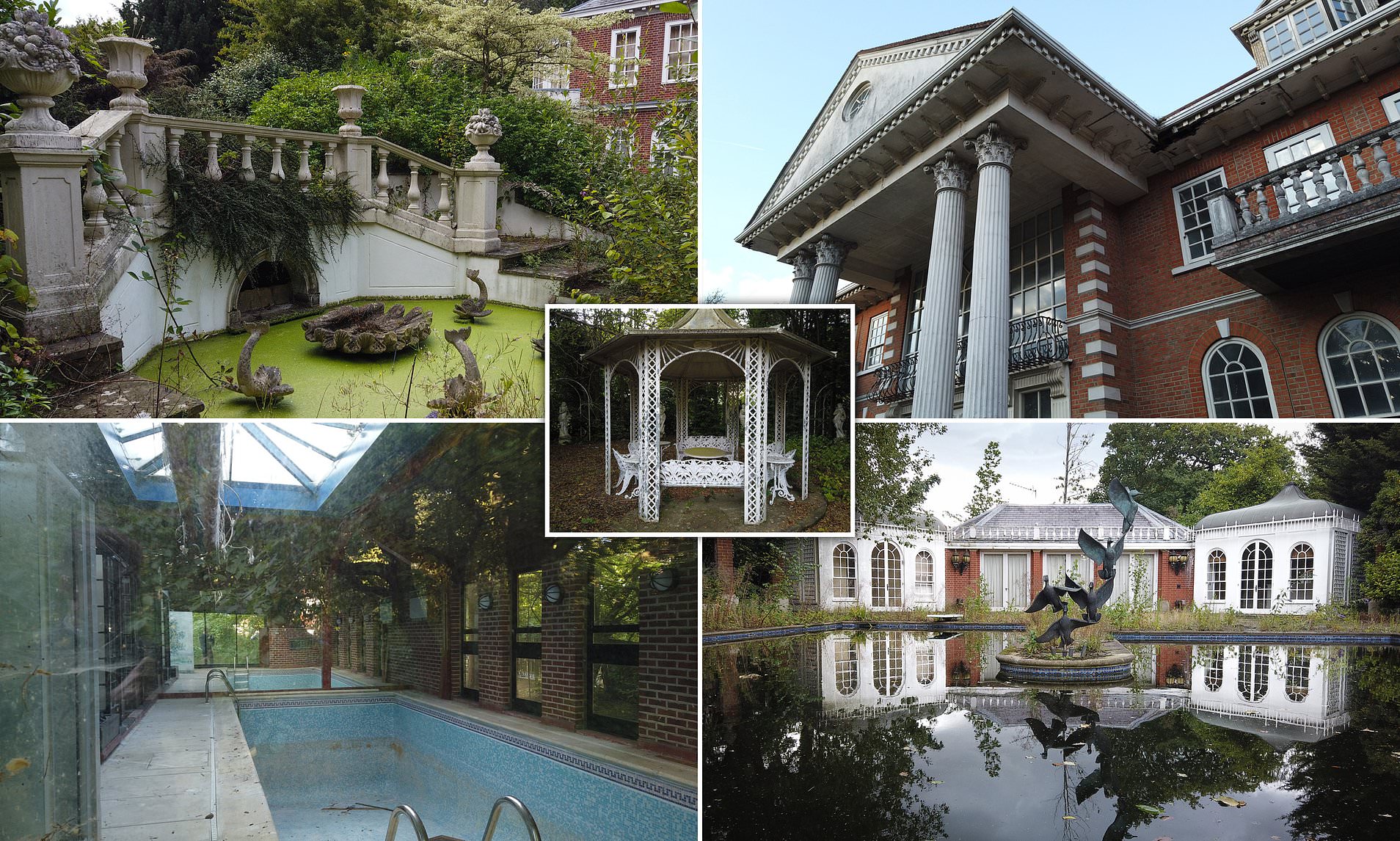 London's "Billionaire's Row" and it's abandoned mansions