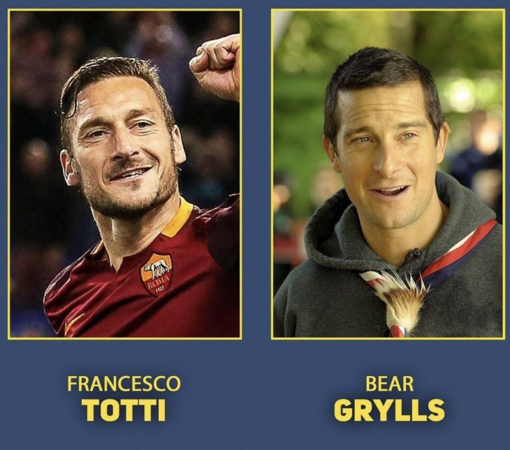 Footballers and celebrities that look identical