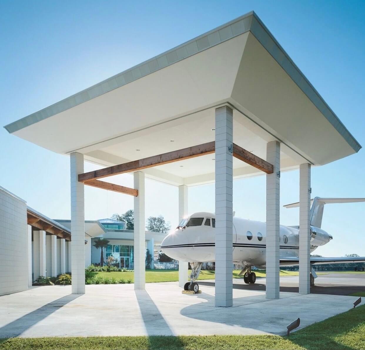 John Travolta's one of a kind "airport house"
