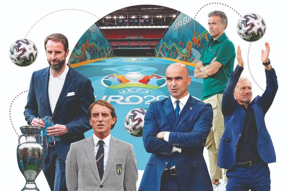 Who are the best dressed managers of the Euros?
