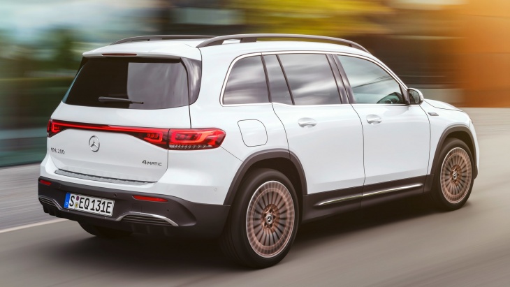 Impressive, brand-new and all-electric Mercedes SUV