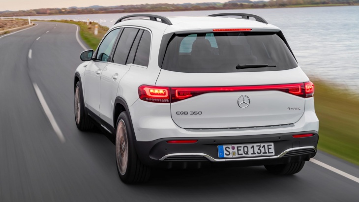 Impressive, brand-new and all-electric Mercedes SUV